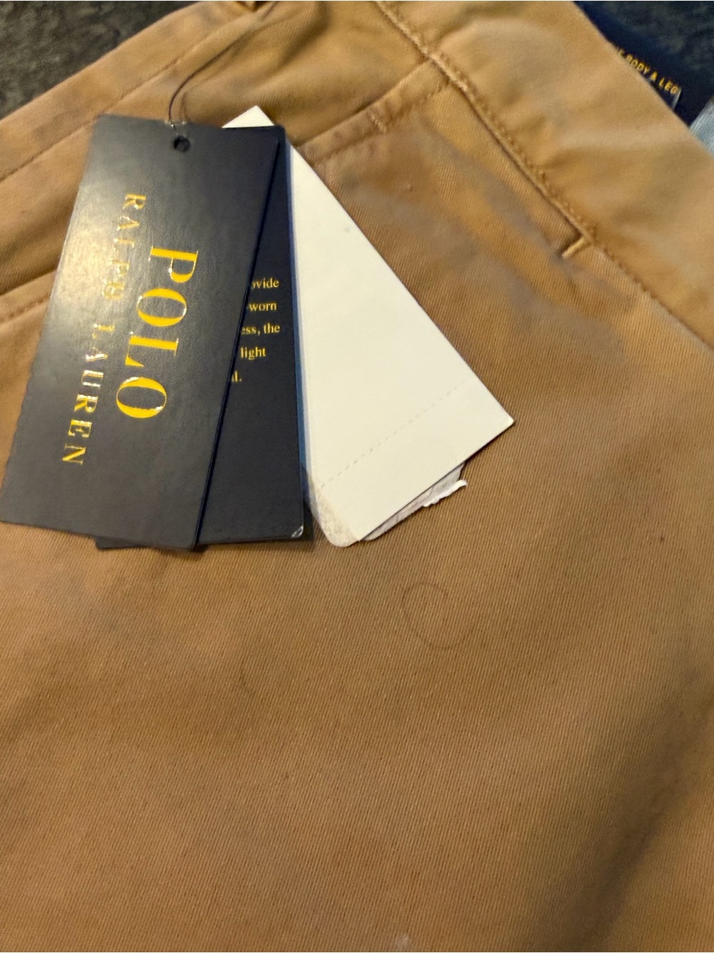 Polo by Ralph Lauren Tan Chino Shorts - Picture 3 of 5